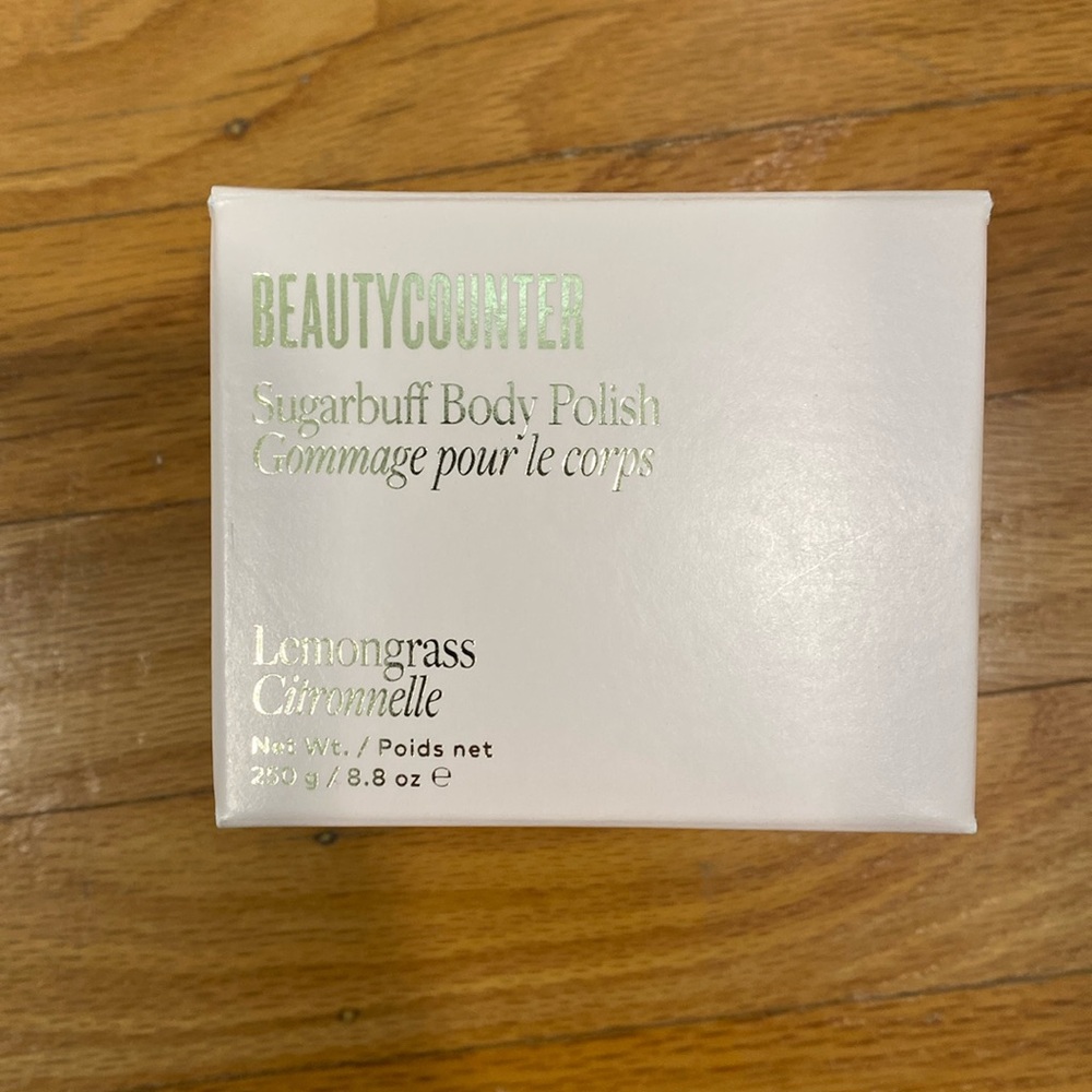 NEW IN BOX BeautyCounter lemongrass scrub